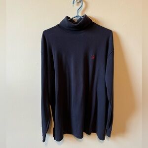 Polo Golf Ralph Lauren Turtleneck Made in USA 100% Cotton Vintage Large